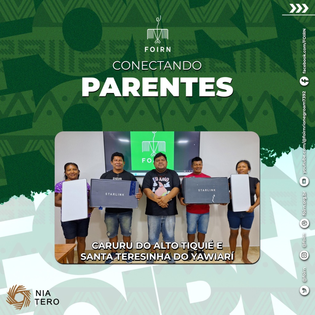 Foirn Conectando Parentes! Implementação do PGTA na região do Baixo Waupés, Tiquié e Afluentes