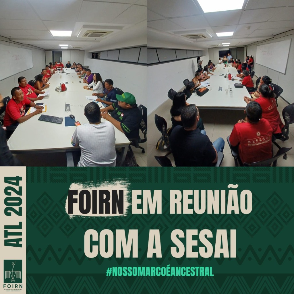 Indígenas do Rio Negro buscam soluções conjuntas durante audiência com o secretário da SESAI em Brasília – DF